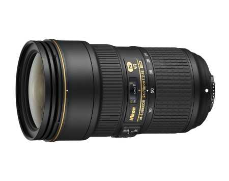 Nikon AF-S NIKKOR 24-70mm f/2.8E ED VR Lens